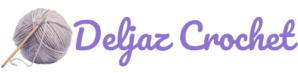 deljaz crochet logo completo